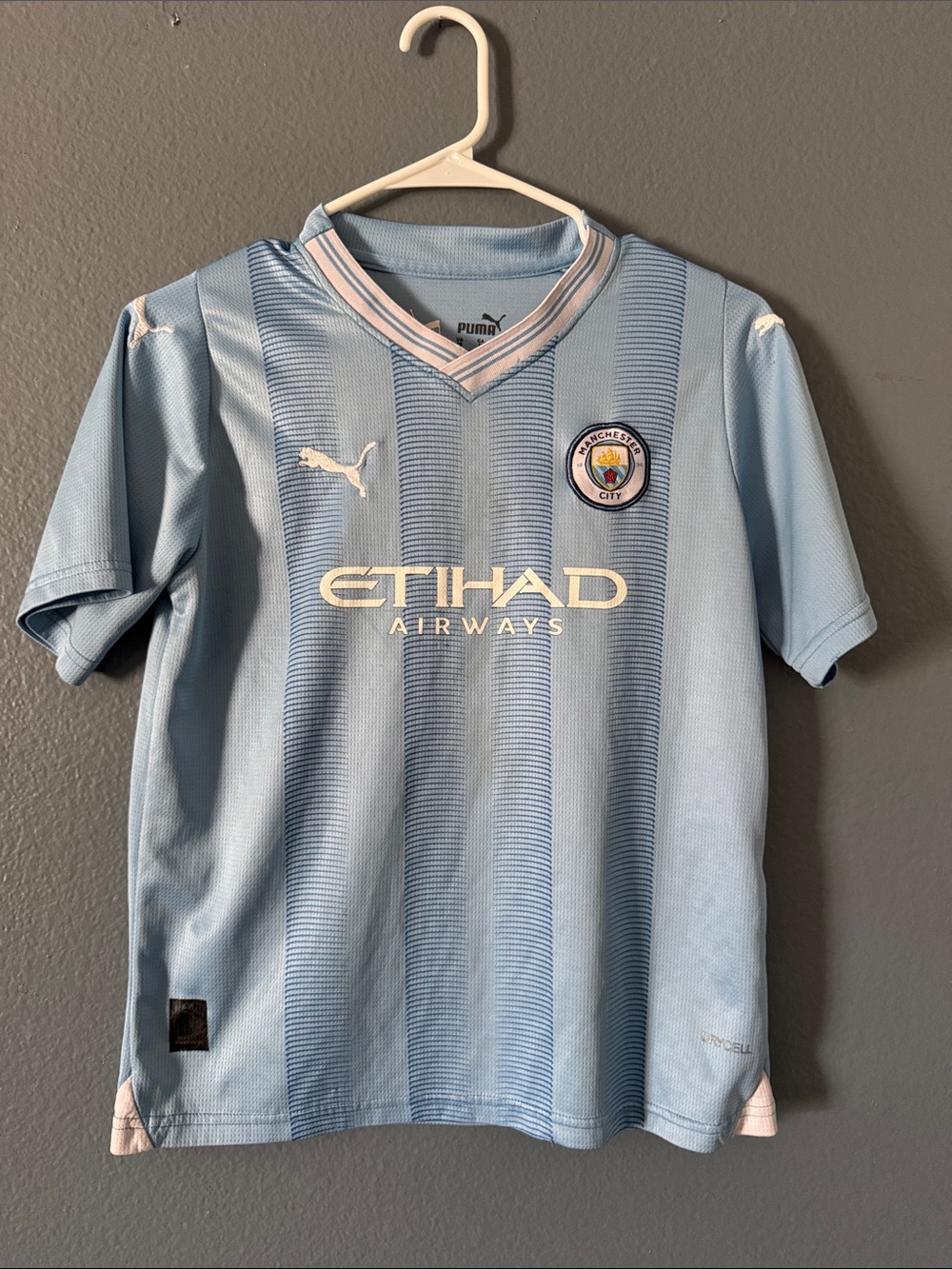 Puma Light Blue Manchester City Replica Jersey